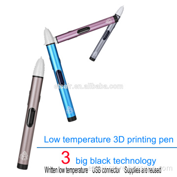 New Creative 3D Printing Pens Intelligence Drawing 3D Pen With FLA Filament 3D Best Gift For Kids Christmas Gift